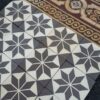 Carrelage Ciment Céramique Ancien Etoile Gris Blanc Réf 010 - 9m2 – Image 2