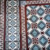 Carrelage Céramique Ancien Damier & Fleurs Réf 007 - 30m2 – Image 2