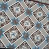 Carrelage Céramique Gris Médaillon Bleu Gris Grec