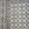 Carrelage Céramique Gris Médaillon