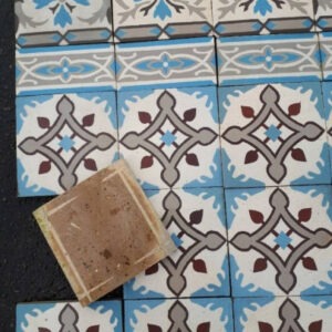 Carrelage Ciment Céramique Ancien Réf 095
