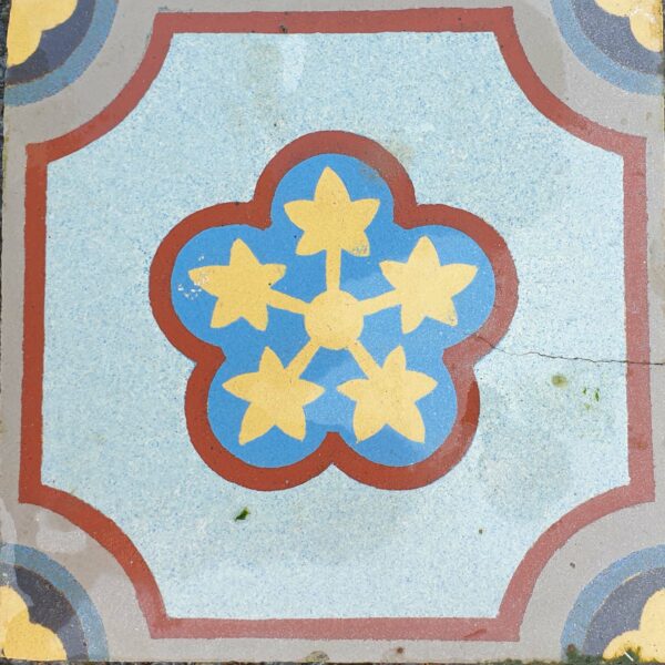Carrelage Ciment Céramique Ancien  Réf 128 – Image 3