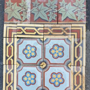 Carrelage Ciment Céramique Ancien  Réf 128