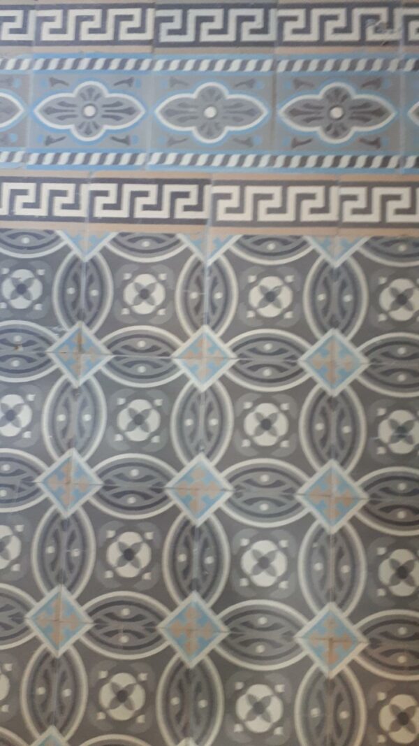 Carrelage Ciment Céramique Ancien Réf 66