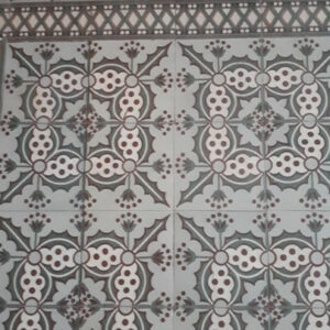 Carrelage Ciment Céramique Ancien Réf 38