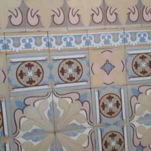 Carrelage Ciment Céramique Ancien  Réf 55