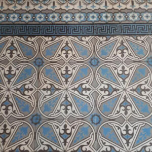 Carrelage Ciment Céramique Ancien  Réf 63