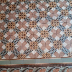 Carrelage Ciment Céramique Ancien Réf 75