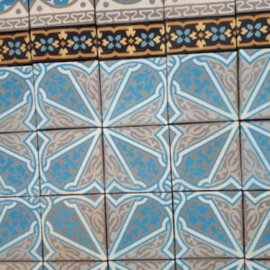 Carrelage Ciment Céramique Ancien Réf 96