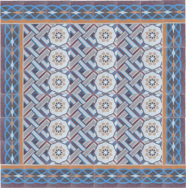 Carrelage Ciment Céramique Ancien Réf 60
