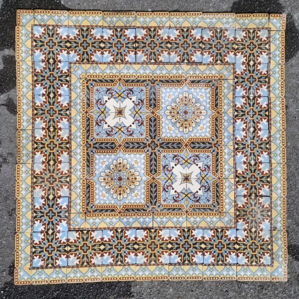 Carrelage Ciment Céramique Ancien  Réf 137  Arabesque - 18m2 + – Image 2