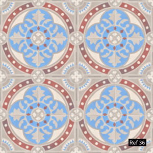 Carrelage Céramique Ancien Réf 036 - 25m2 - Réservé 22 m2