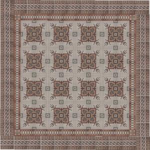 Carrelage Ciment Céramique Ancien  Réf 146  Petite Mosaïque - 16m2
