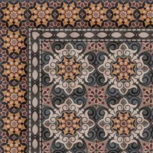 Carrelage Céramique Ancien Réf 180 - Réservé