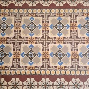 Carrelage Céramique Ancien Réf 194 - 5 m2