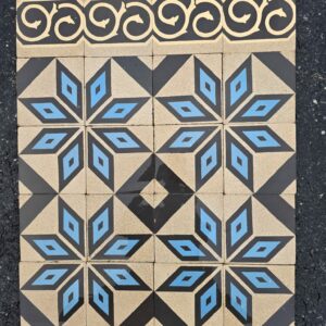 Carrelage Céramique Ancien Réf 199 - 12,40m2